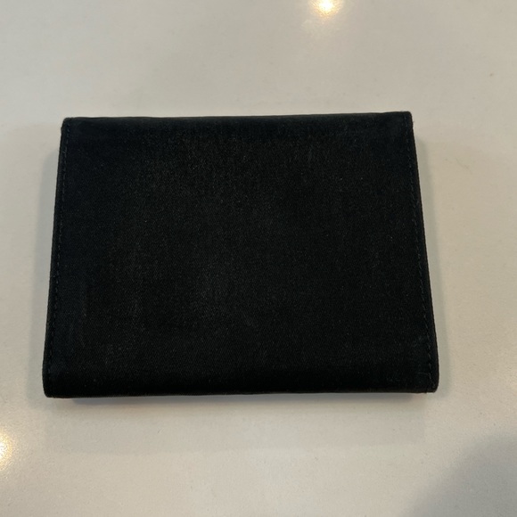 Authentic Prada Nylon and Saffiano Leather Black Wallet - Picture 3 of 3